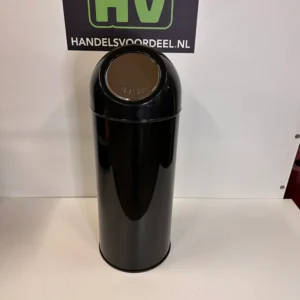 Afvalbak met duwklep