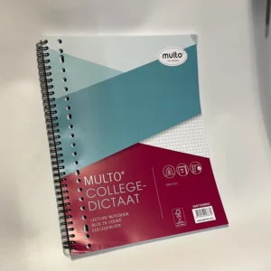 Collegedictaat Multo A4: ruit 5 mm: 17-gaats