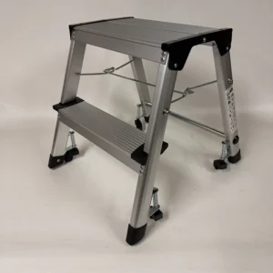 Enkelzijdig opstapkrukje, opvouwbaar