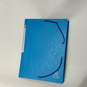 Elastomap A4 met 3 klappen – Blauw – 25 stuks