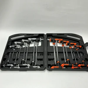Inbus / Torx set, 16-dlg. T-Grip set kogelkop CV GS-TüV