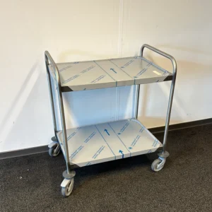 Serveerwagen – 2 legborden – Draagvermogen 120 kg