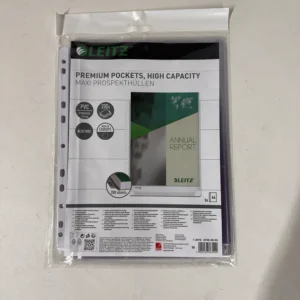 Showtas premium harmonica PVC A4 Leitz – 50 stuks