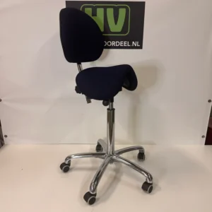 Stoel Dalton-zadel rugleuning Euromatic hoog model Cura