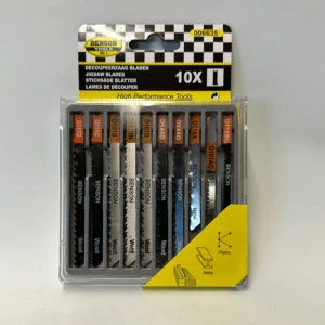 Universele Decoupeerzaagbladen met U – 10 delig