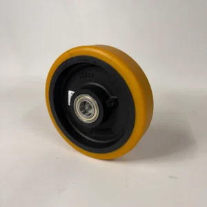 Zwaarlasttransportwiel van polyurethaan met gietijzeren velg