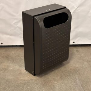 Vuilnisbak 30L met muurbevestiging Urbanet Rossignol