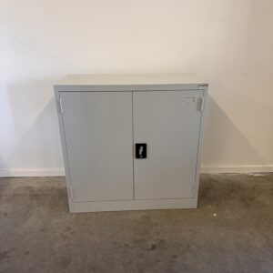 Lage draaideurkast – grijs – Manutan Expert Aris