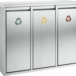 Afvalbak afvalscheiding 3×15 l – V-Part