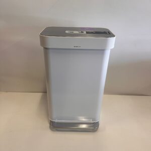 Simplehuman Rectangular Prullenbak – 45 l – Wit – Met Liner Pocket