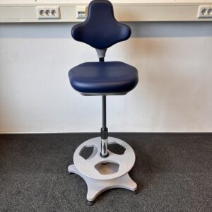 Bimos Labster 3 laboratoriumdraaistoel met glijder en voetring