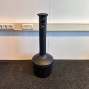 Brandwerende asbak van kunststof – Antracietgrijs – 10 l