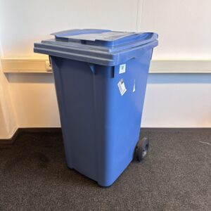 Mobiele container voor afval sorteren – 240 l