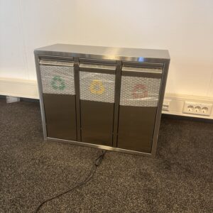 Afvalbak afvalscheiding 3×8 l – V-Part
