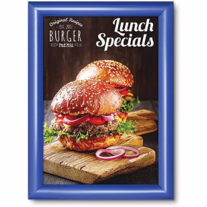 Gekleurde kliklijst A4 – Blauw