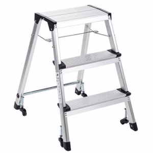 Enkelzijdig opstapkrukje, opvouwbaar – Manutan Expert