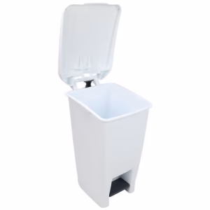 Mobiele afvalbak met pedaal – 60 l – Manutan Expert