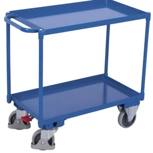 Stalen etagewagen met 2 etages