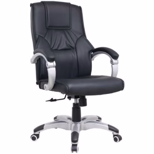 Managersstoel Zit zwart – Manutan Expert