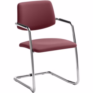 vergaderstoel – Sledestoel voor bezoekers en gemeenschappen in ecoleer – 8 Stuks